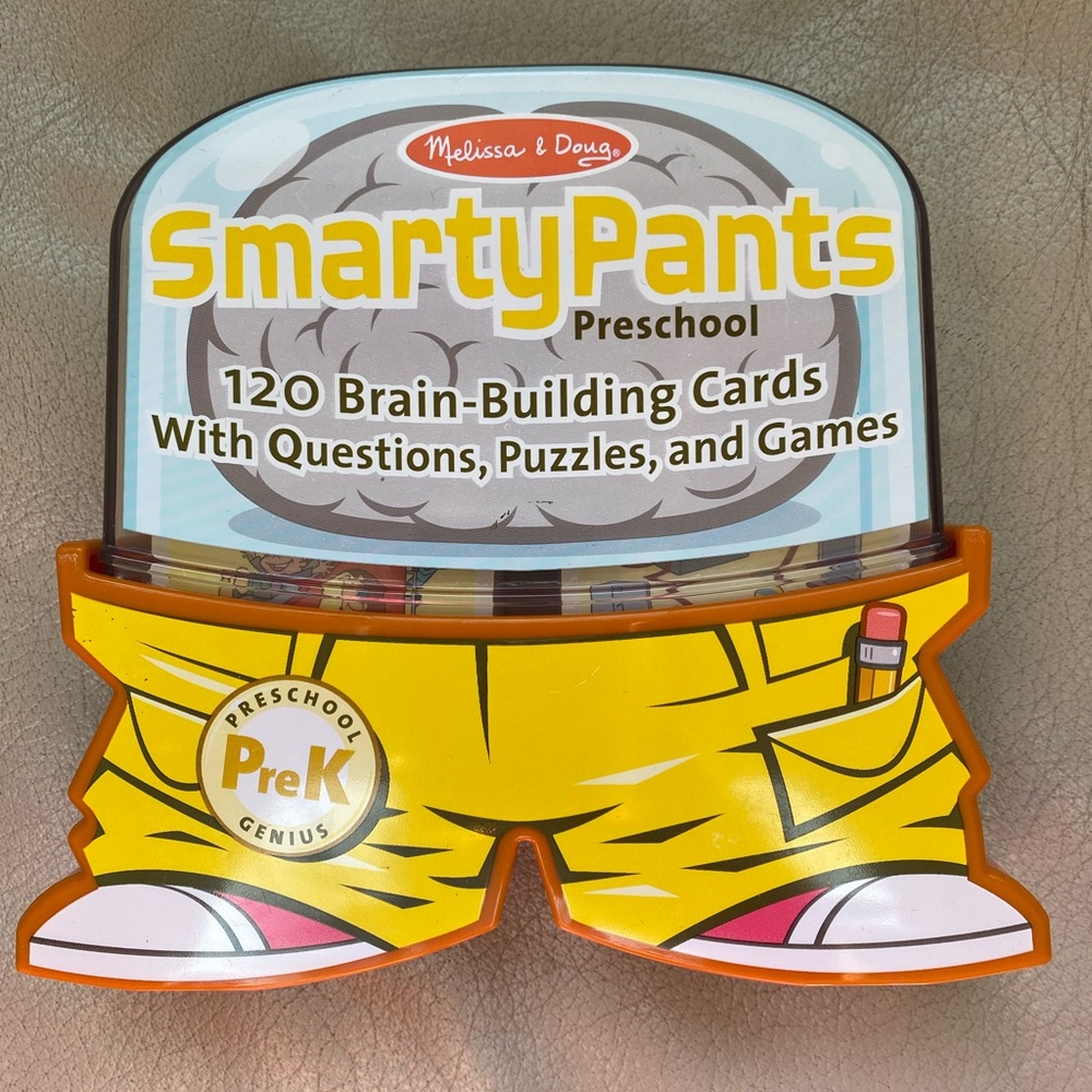 Melissa & Doug Smarty Pants brain building cards New